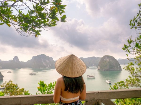 Titop Island Panorama Paradise Elegance Halong Bay Vietnam Laugh Travel Eat